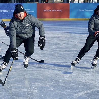 Зимние тренировки в Парке Горького с Nike Box MSK